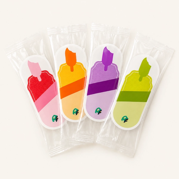Popsicle wrapper bags